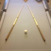 Camelot Pool table 8' With Basket Pockets