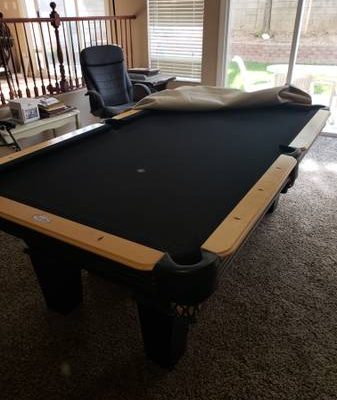 Pool Table and all the Extras