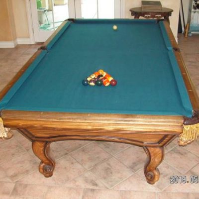 Custom 9'x5' Golden west Pool Table