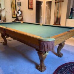 8ft Brunswick Contender Slate Pool Table - New Felt & Delivery Included - Las Vegas, NV